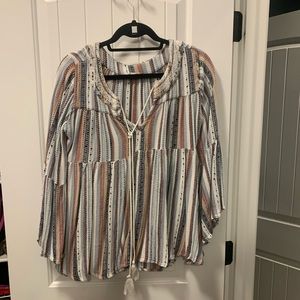 Cute multicolored top